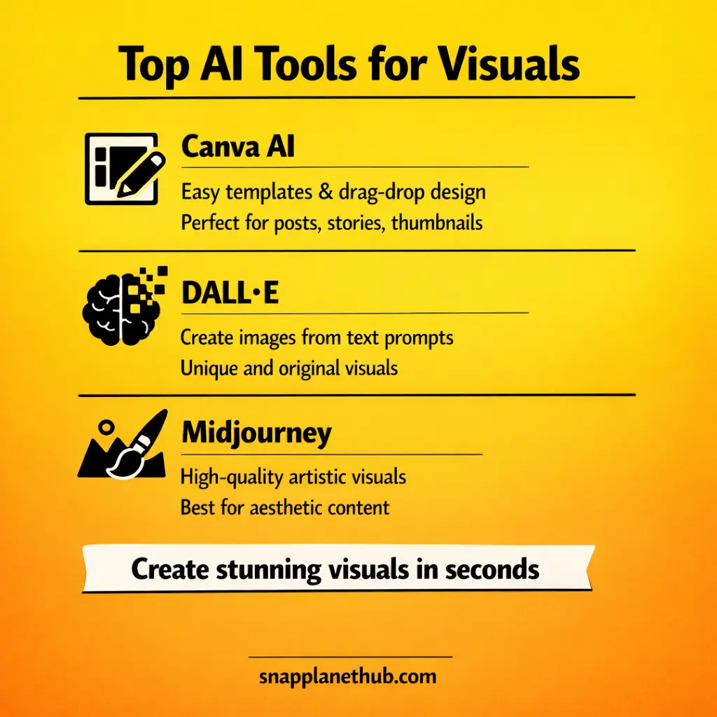 top ai tools for visuals
