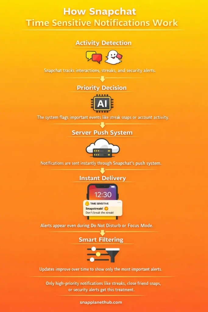 How Time Sensitive Notifications Work Inside Snapchat
