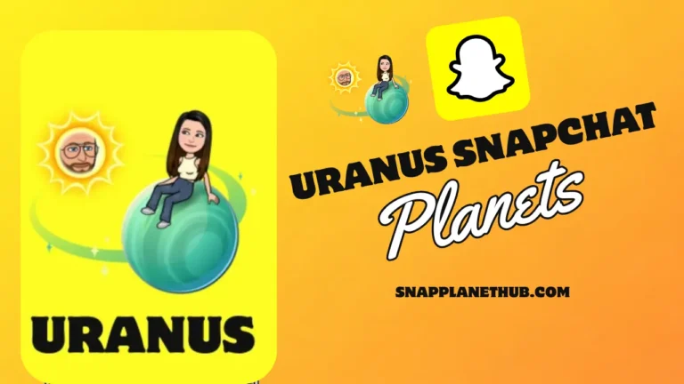 Uranus Planet Snapchat meaning