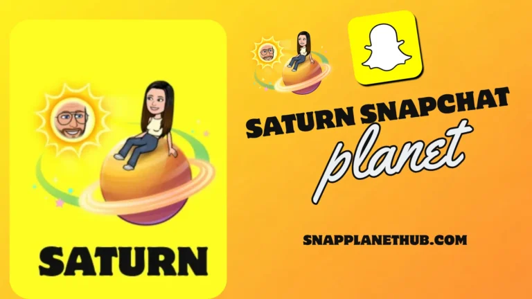 Saturn Snapchat planet meaning