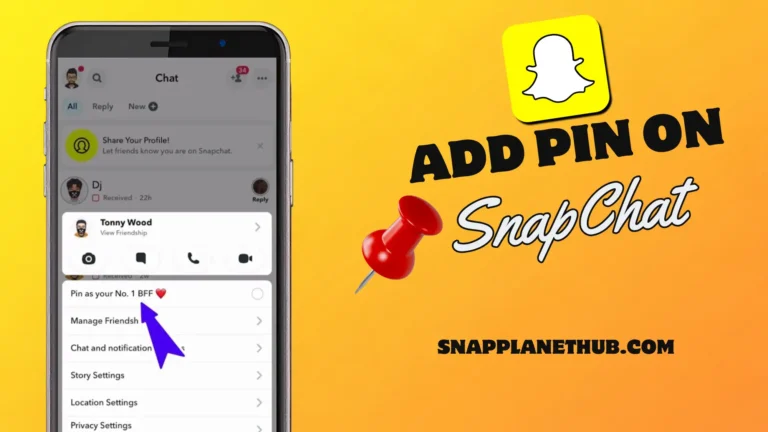 How to Pin Someone on Snapchat