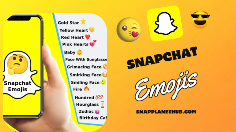 Snapchat Emojis Meanings