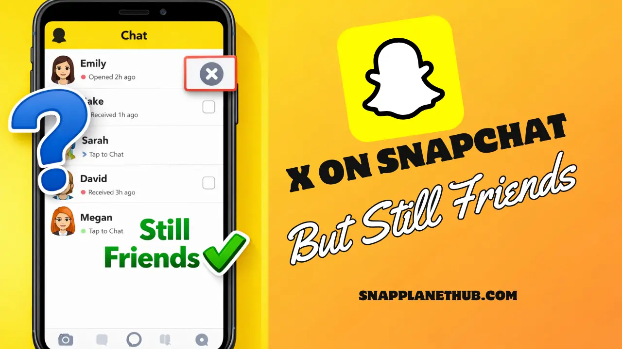 X on Snapchat But Still Friends