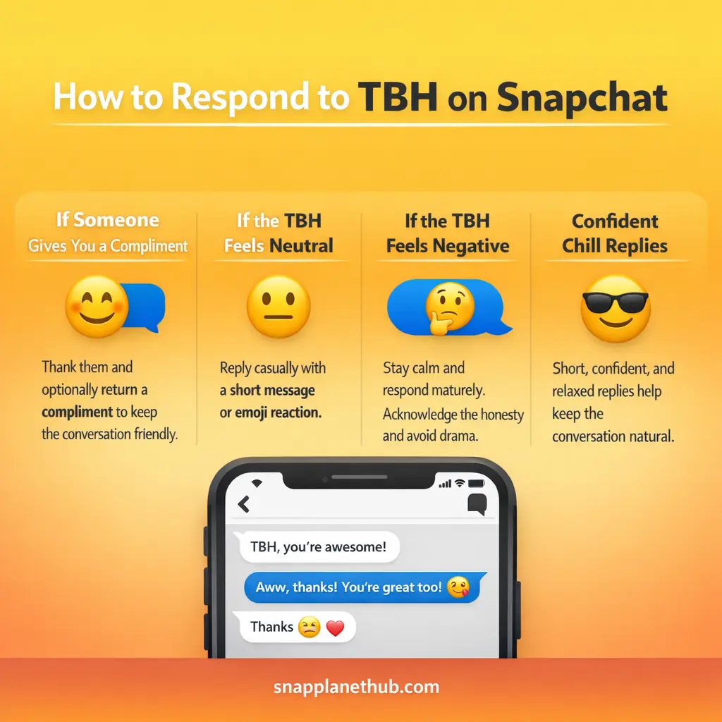 How to Respond to TBH on Snapchat
