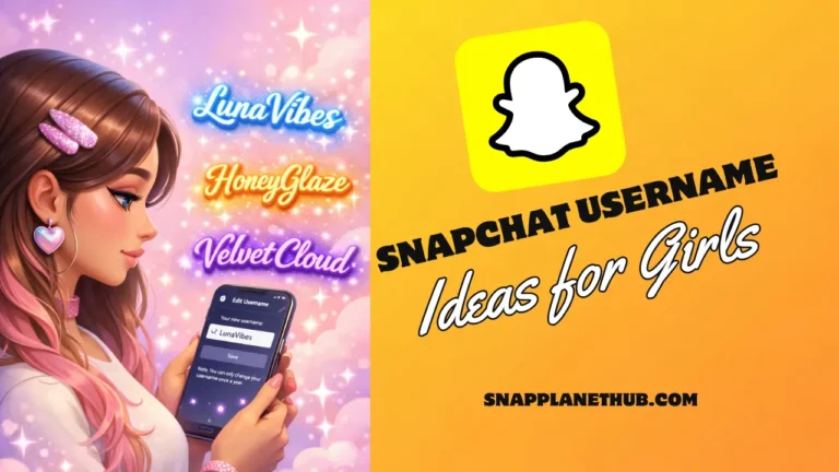 Snapchat Username Ideas for Girls