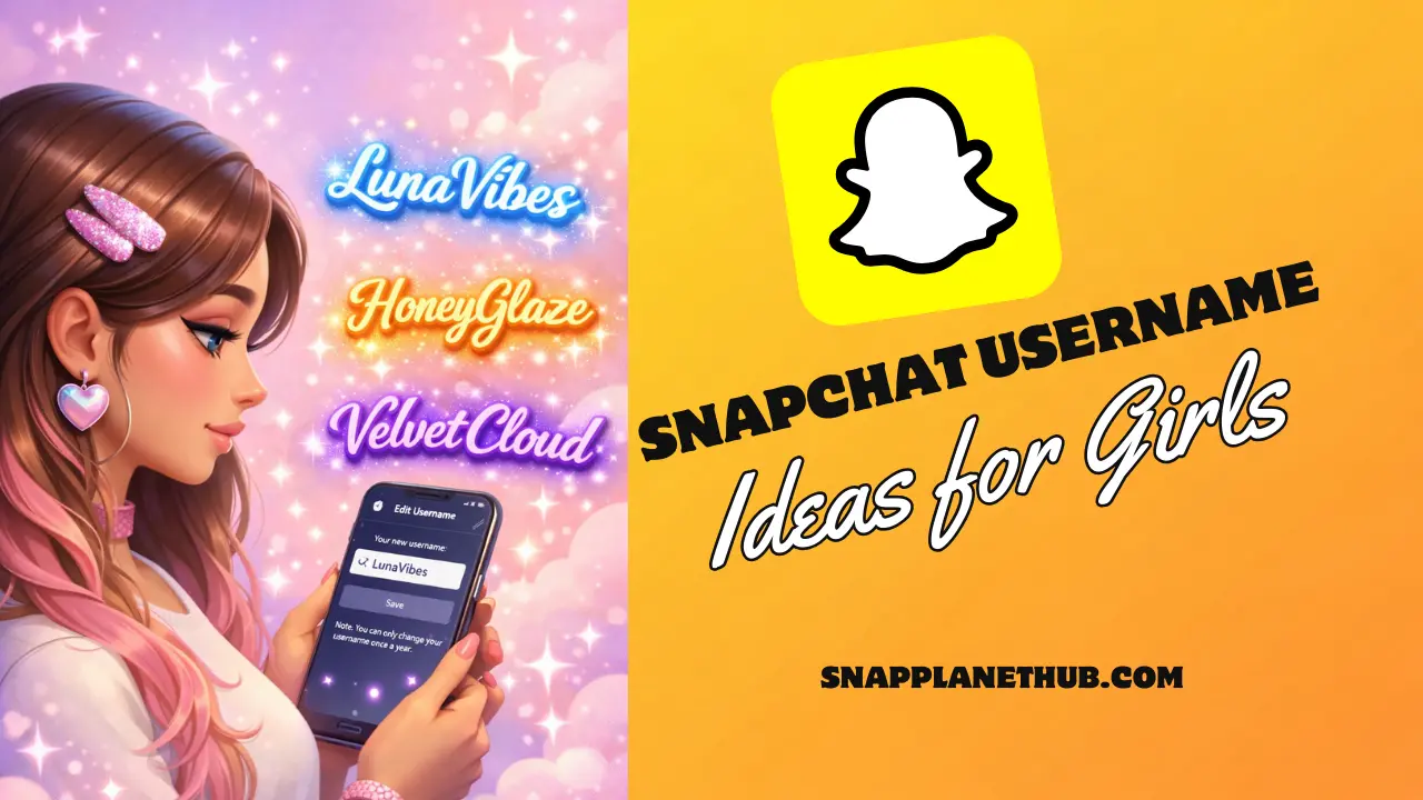 Snapchat Username Ideas for Girls